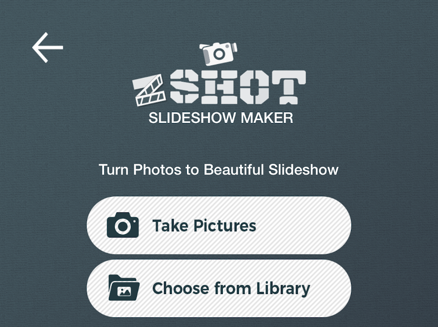 Slideshow Maker App Free Slideshow Tools In zShot for iOS and Android